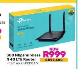 Game 300 Mbps Wireless N 4G LTE Router offer