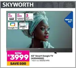 Game 42 Smart Google TV (42E6500G) offer