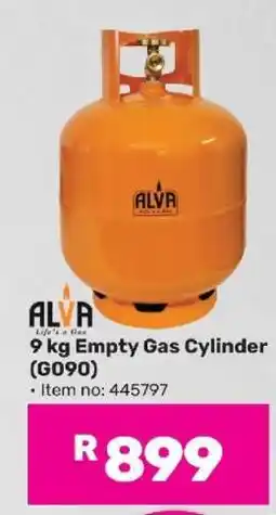 Game Alva 9 kg Empty Gas Cylinder (G090) offer