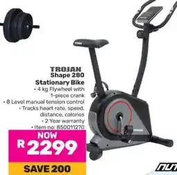 Game TROJAN Shape 280 Stationary Bike offer