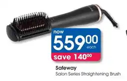 Clicks Safeway Salon Series Straightening Brush offer
