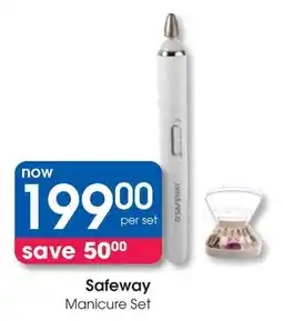 Clicks Safeway Manicure Set offer