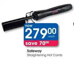 Clicks Safeway Straightening Hot Comb offer