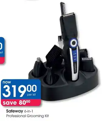 Clicks Safeway 6-in-1 Professional Grooming Kit offer
