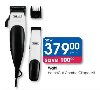 Clicks Wahl HomeCut Combo Clipper Kit offer