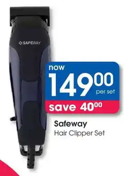 Clicks Safeway Hair Clipper Set offer