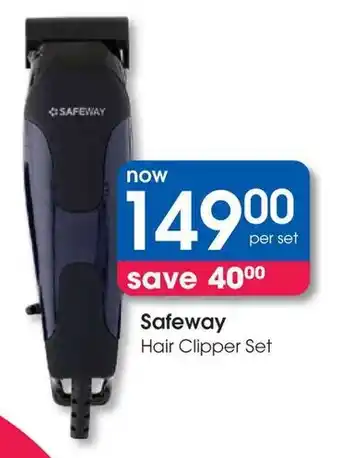 Clicks Safeway Hair Clipper Set offer