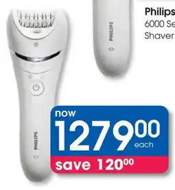 Clicks Philips 8000 Series Cordless Epilator offer