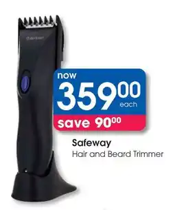 Clicks Safeway Hair and Beard Trimmer offer