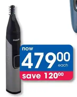 Clicks Philips Nose Trimmer NT3650 offer