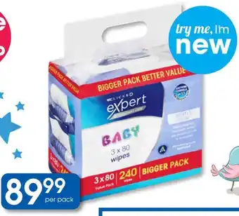 Clicks Clicks Expert Baby Wipes offer