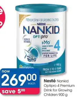 Clicks Nestlé Nankid Optipro 4 Premium Drink for Growing Children offer