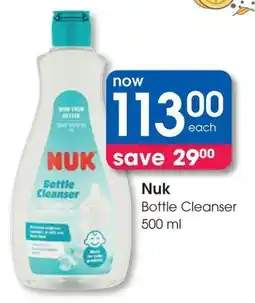 Clicks Nuk Bottle Cleanser offer