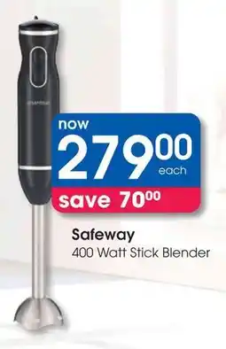 Clicks Safeway 400 Watt Stick Blender offer