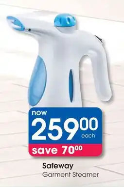Clicks Safeway Garment Steamer offer