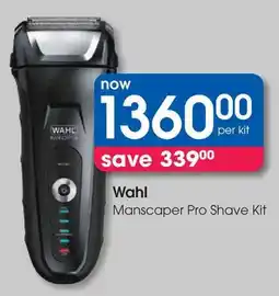 Clicks Wahl Manscaper Pro Shave Kit offer