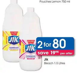 Clicks Jik Bleach offer