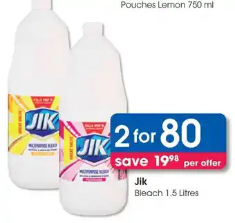 Clicks Jik Bleach offer