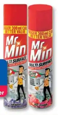 Clicks Mr. Min Multi Surface Cleaner offer