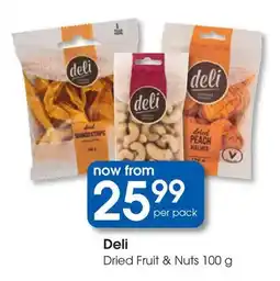 Clicks Deli Dried Fruit & Nuts offer