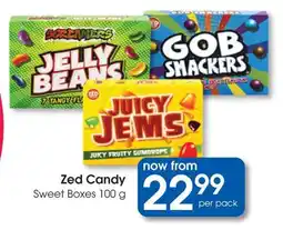 Clicks Zed Candy Sweet Boxes offer