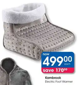 Clicks Kambrook Electric Foot Warmer offer