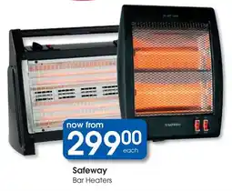 Clicks Safeway Bar Heaters offer