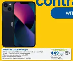 Incredible Connection iPhone 13 128GB Midnight offer