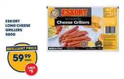 Econo Foods Eskort long cheese grillers offer