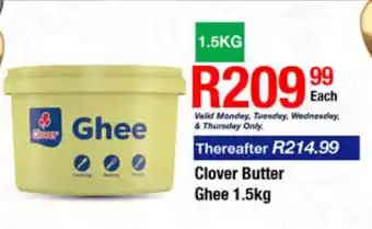 Take 'n Pay Clover Butter Ghee offer