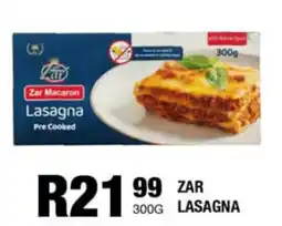 Take 'n Pay Zar lasagna offer