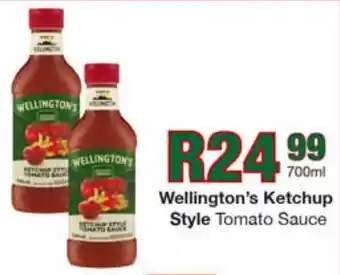 Take 'n Pay Wellington's Ketchup Style Tomato Sauce offer