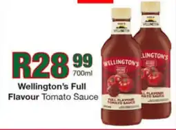 Take 'n Pay Wellington's Full Flavour Tomato Sauce offer