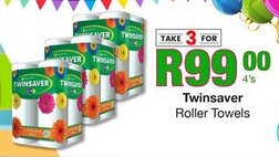 Take 'n Pay Twinsaver Roller Towels offer