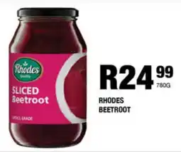 Take 'n Pay Rhodes beetroot offer