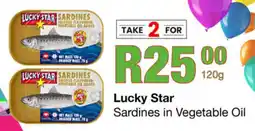 Take 'n Pay Lucky Star Sardines in Vegetable Oil offer