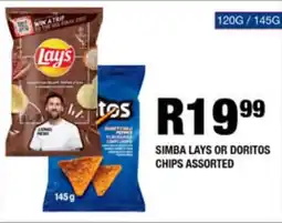 Take 'n Pay Simba lays or doritos chips assorted offer