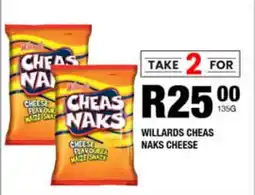 Take 'n Pay Willards cheas naks cheese offer