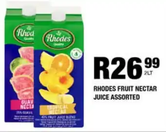 Take 'n Pay Rhodes fruit nectar juice assorted offer