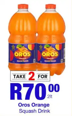 Take 'n Pay Oros Orange Squash Drink offer