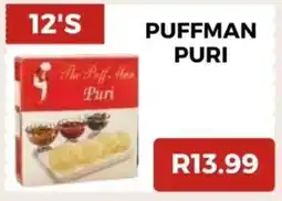 Saverite The Puff Man Puri offer