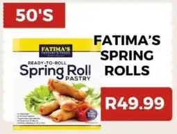 Saverite Fatima’s Spring Rolls offer