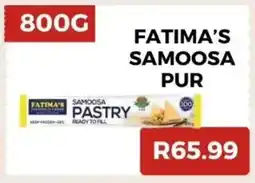 Saverite Fatima's samoosa pur offer