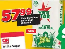 OK Grocer White Star Super Maize Meal offer
