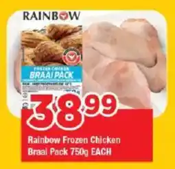 OK Grocer Rainbow Frozen Chicken Braai Pack offer