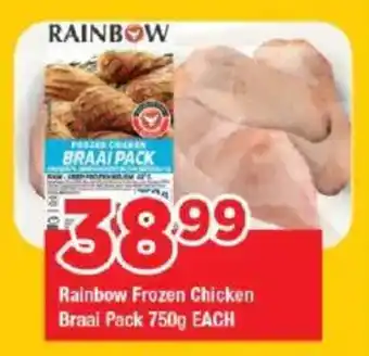 OK Grocer Rainbow Frozen Chicken Braai Pack offer