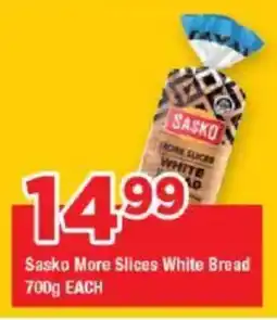 OK Grocer Sasko More Slices White Bread offer