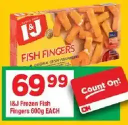 OK Grocer I&J Frozen Fish Fingers offer