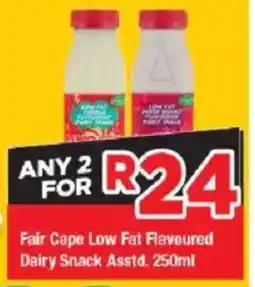 OK Grocer Fair Cape Low Fat Flavoured Dairy Snack Asstd. offer