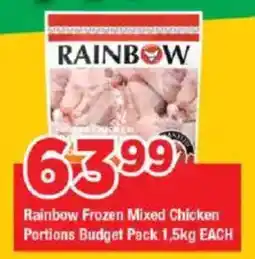 OK Grocer Rainbow Frozen Mixed Chicken Portions Budget Pack offer